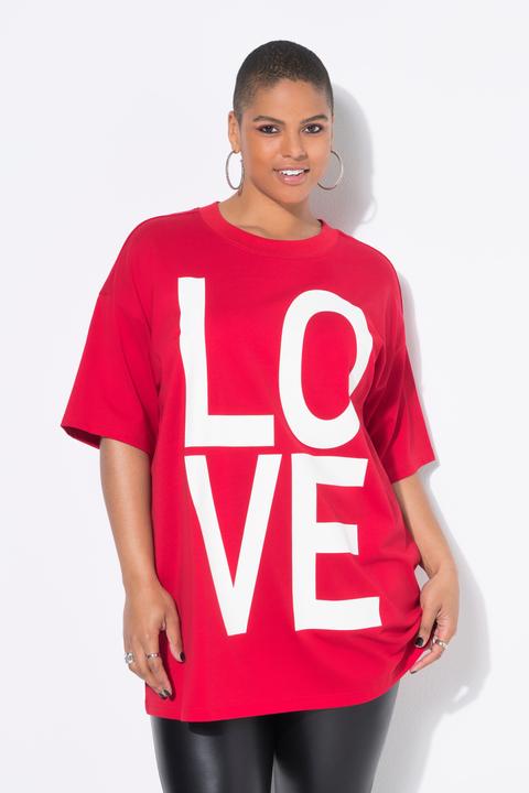 Immagine prodotto Studio Untold T-shirt dal taglio oversize con LOVE e mezze maniche (50, 52)