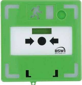 Actual product image BSW Nottaster 1336.30 grün, beleuchte