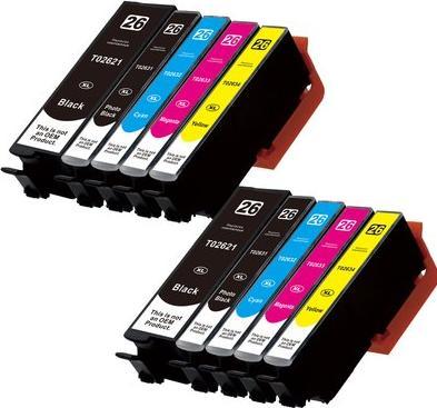 Actual product image Hermex Compatible Ink Cartridge XL for Epson Expression Premium XP-510 (M, Y, C, FC, PBK)