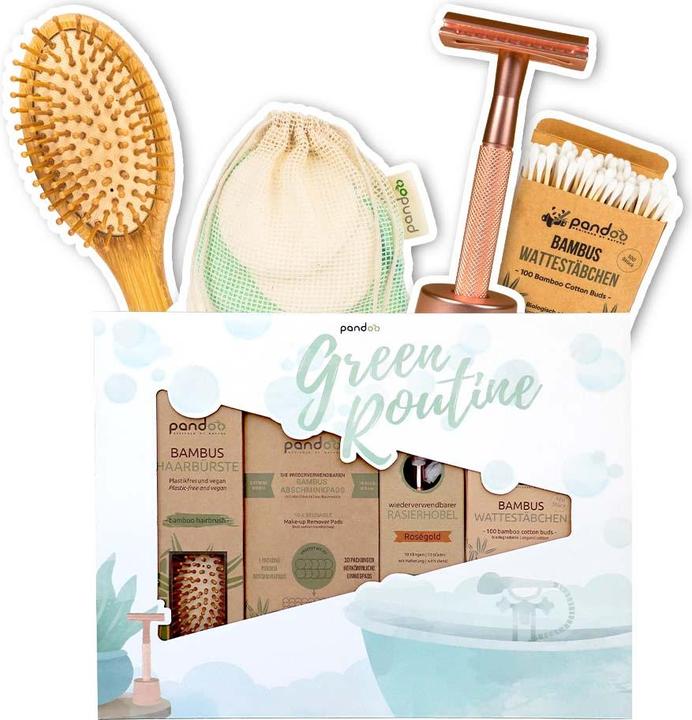 Produktbild Pandoo Bad-Set Green Routine 4tlg.