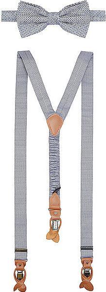Produktbild Seidenfalter Hosenträger Set Knopf-Clips