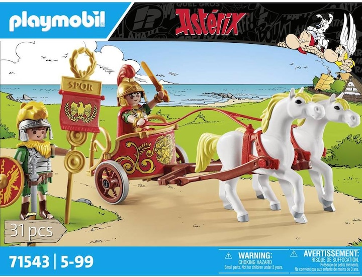 Immagine prodotto Playmobil Asterix: biga romana (71543, Playmobil Asterix)