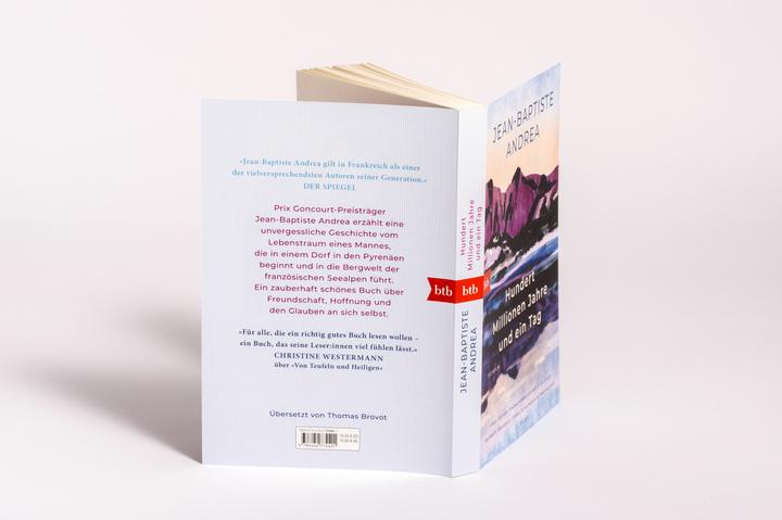 Produktbild Hundert Millionen Jahre und ein Tag (Deutsch, Jean-Baptiste Andrea, 2024)