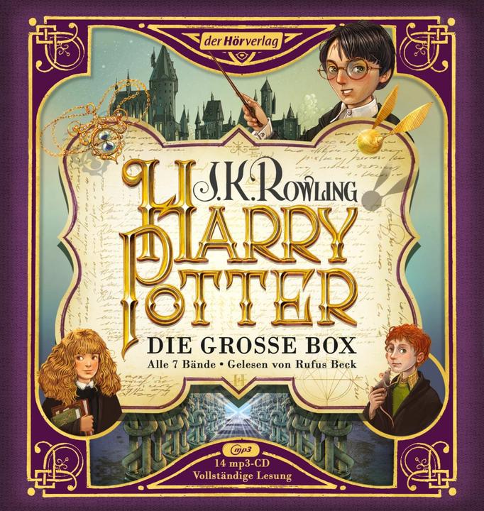 Actual product image Harry Potter. Die grosse Box zum Jubiläum. Alle 7 Bände (J.K. Rowling, German)