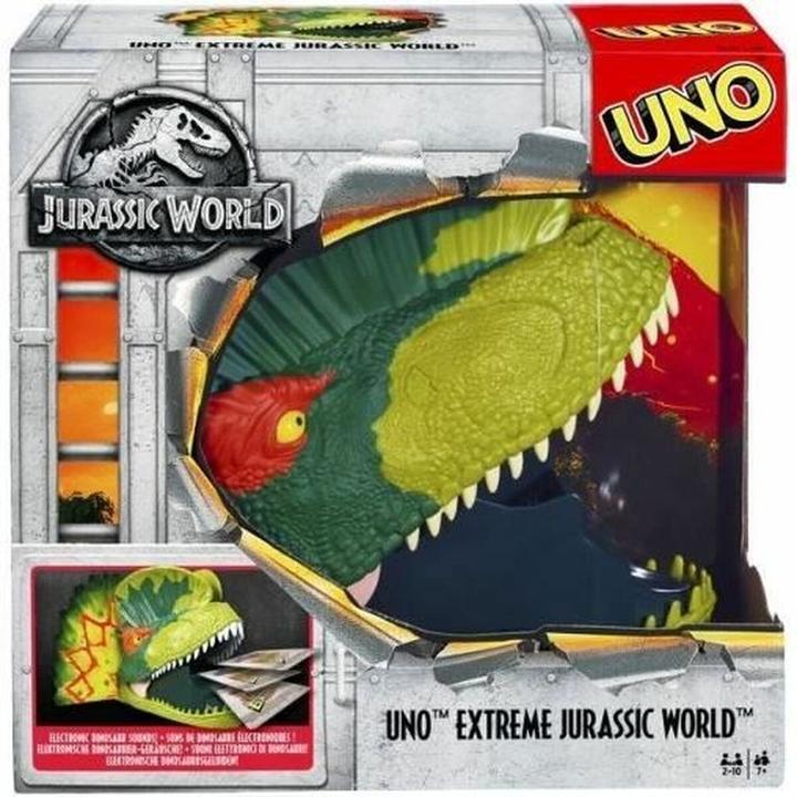 Produktbild UNO Uno Jurassic World 4 (Deutsch, Multilingual, 2 - 10 Spieler)