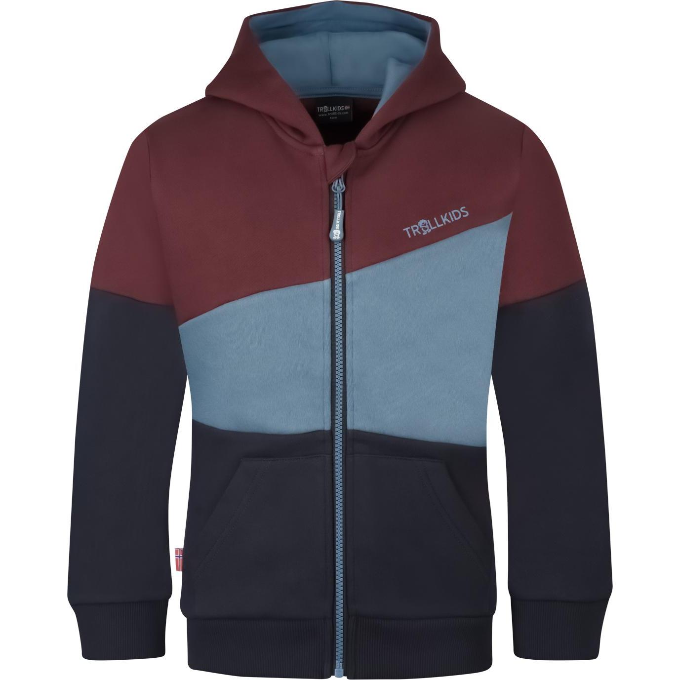 Trollkids, Unisex, Pullover, Kid's Alesund Sweater, Rot, (128)