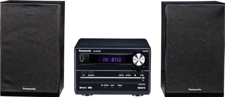 Produktbild Panasonic SC-PM250EG (Bluetooth, CD Player, 2x 10 W)