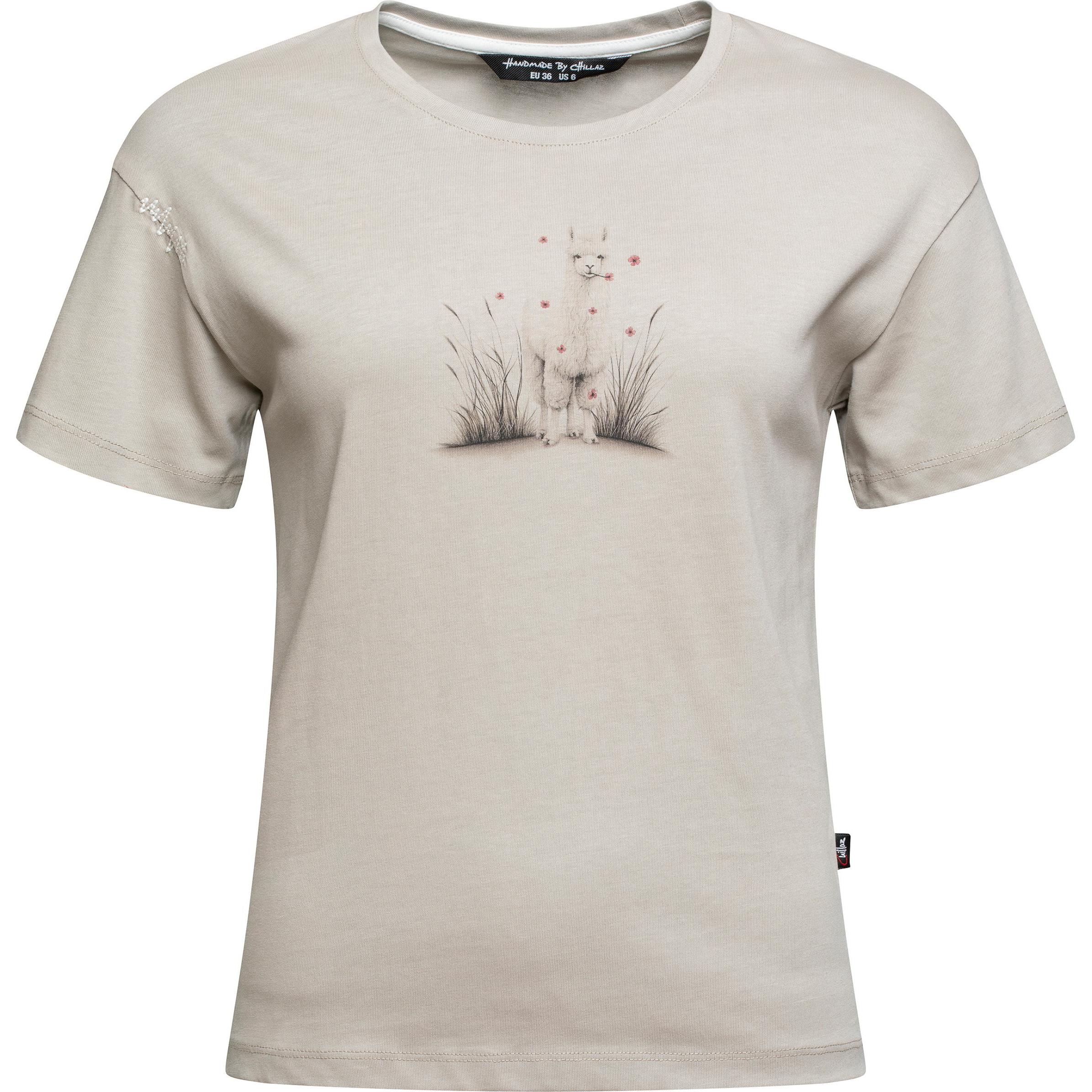 Chillaz, Damen, Shirt, Klettershirt Alpaca Meadow, Beige, (40, L)