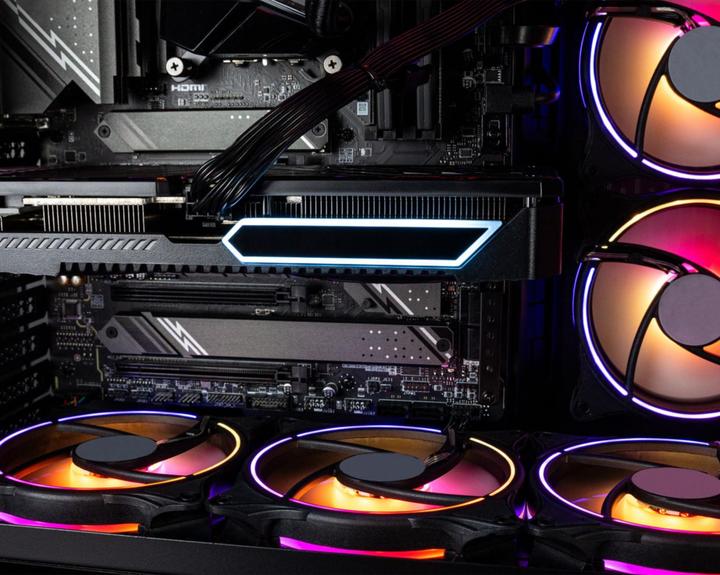 Actual product image Captiva High-end gaming R72-394 Ryzen 7 RTX 4070 Ti (1000 GB, 32 GB, AMD Ryzen 7 5800X, GeForce RTX 4070 Ti)