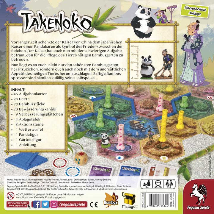Actual product image Pegasus Takenoko (German, 2 - 4 Players)