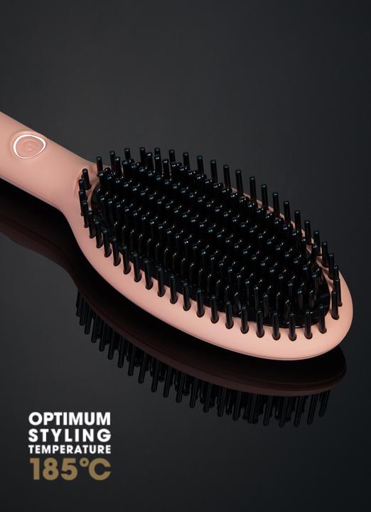 Actual product image ghd Take Control Now Glide Hot Brush Pink Peach