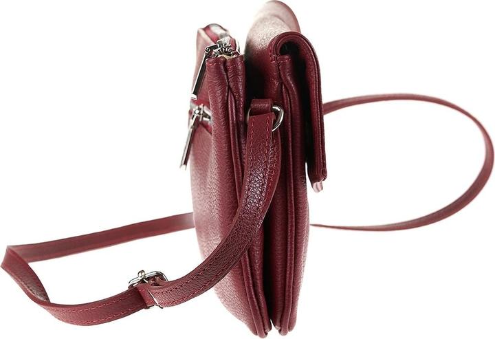 Actual product image Pierre Cardin Damen Umhängetasche Made In Italy - Modell Seraphina Lux - 100% Leder - 26.0 X 18.0 X 4.0 Cm