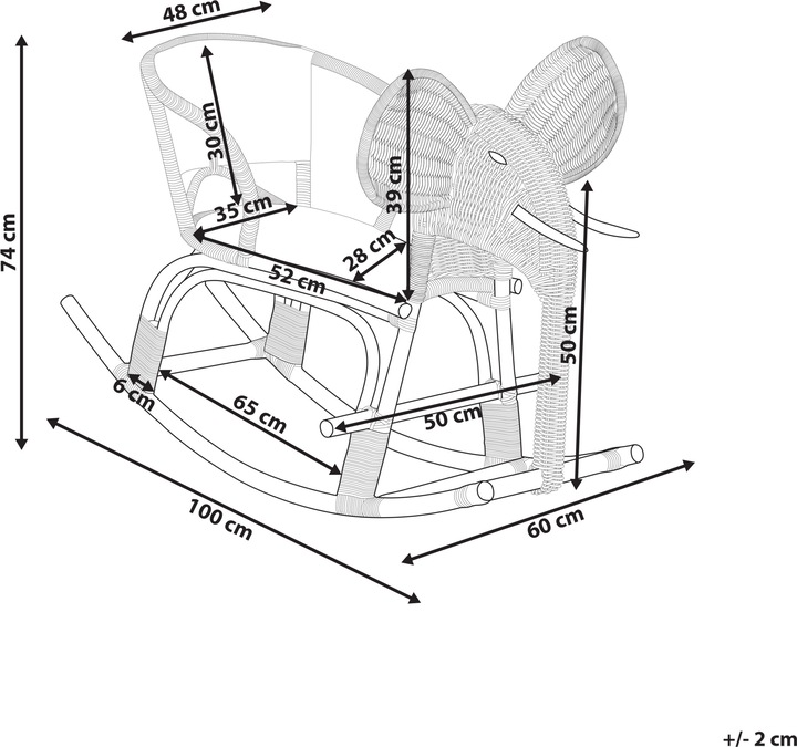 Actual product image Beliani Ampollino (Child armchair)