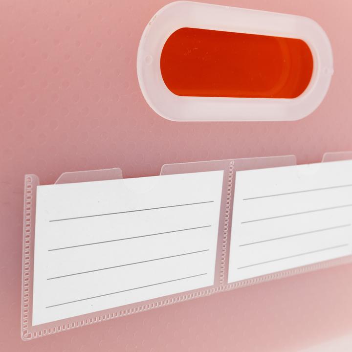 Image du produit Idena Porte-documents A4 24 compartiments transparent (A4)