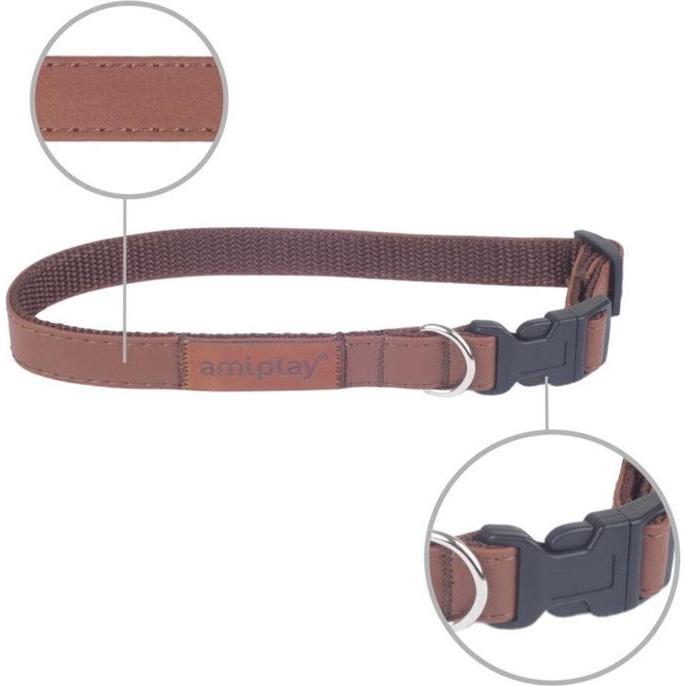amiplay Lincoln (S, Chat, Chien, Promenade), Collier + laisse