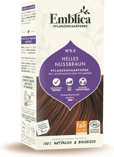 Actual product image Emblica PHF light nut brown