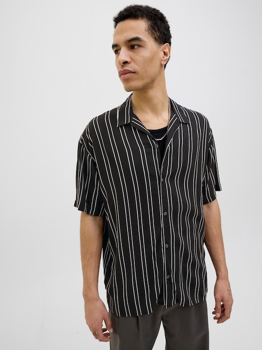 Immagine prodotto Jack & Jones Jjejeff Stripe Resort Shirt Ss Sn (XXL)