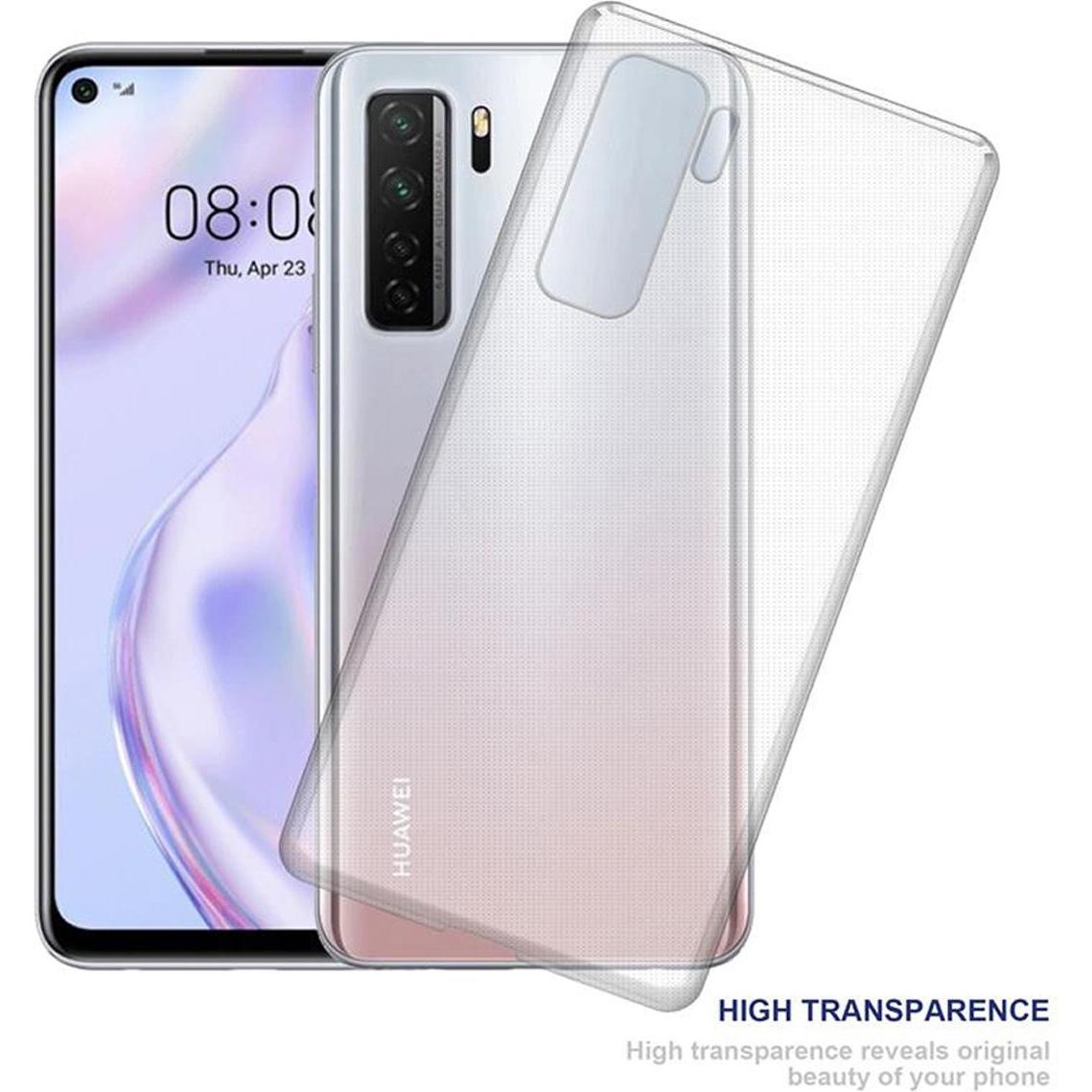 Thumbnail - Cadorabo TPU Ultra Slim AIR Cover (Huawei Nova 7 SE), Smartphone Hülle, Transparent