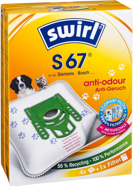 Actual product image Swirl Dust bags S67 (1 x)