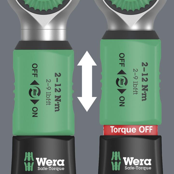 Actual product image Wera Safe-Torque A 2 Set 1 (1/4", 2 Nm, 12 Nm)