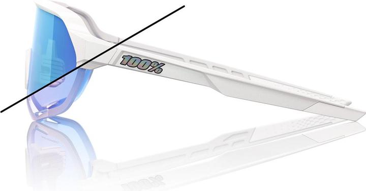 Image du produit 100% S2 LE - Bastille (Blanc, Blue Mirror Photochromic)