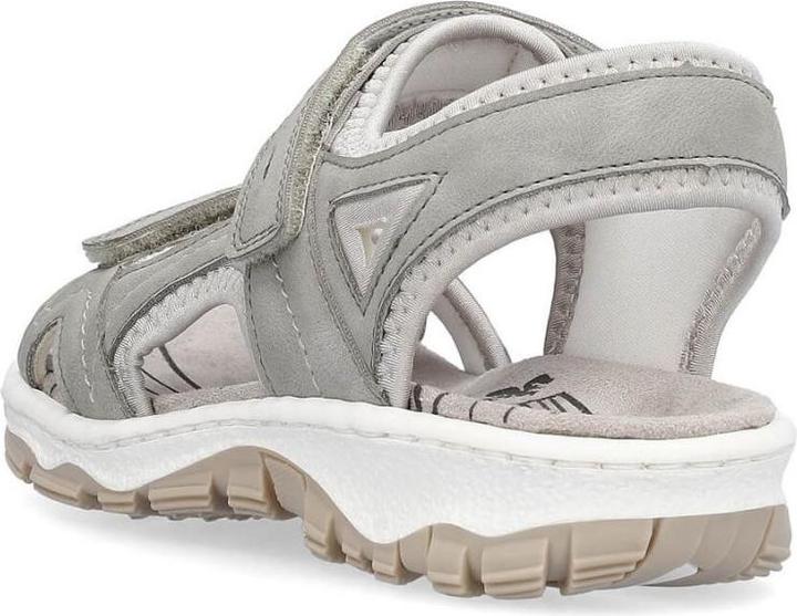 Actual product image Rieker Bequeme graue Damensandalen (40)