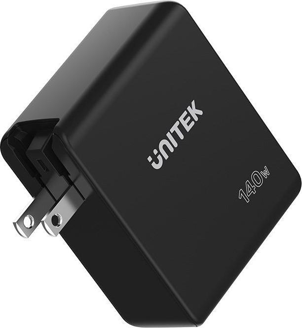 Actual product image Unitek ŁADOWARKA GAN 2X USB-C USB-A 140W (140 W)