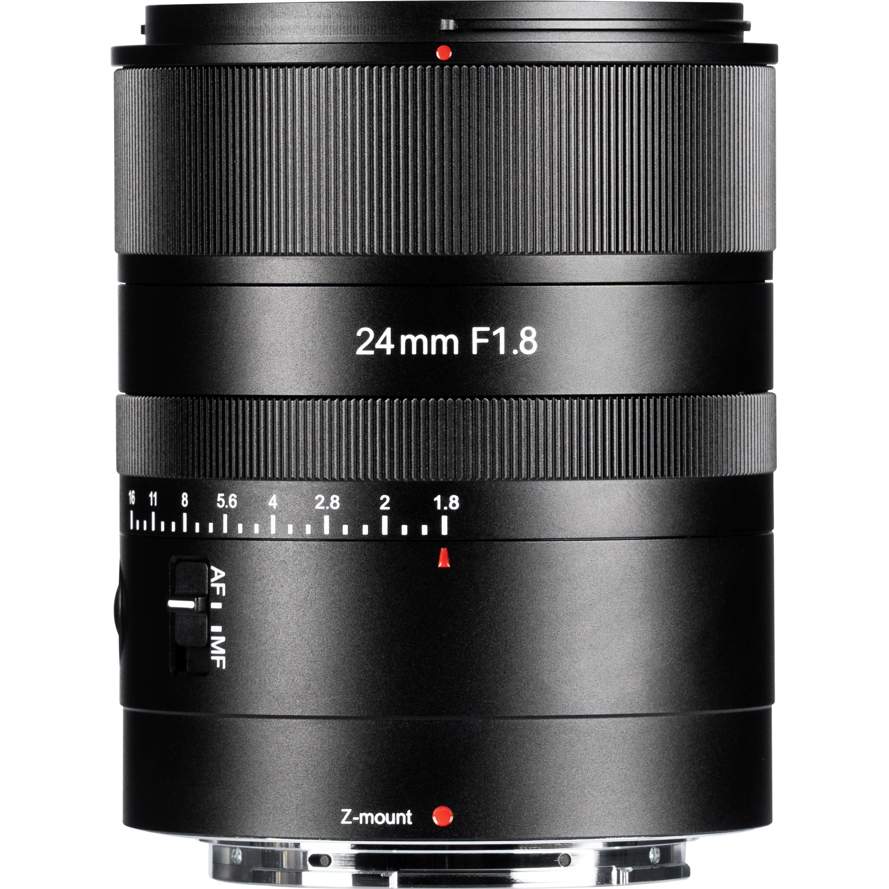 7artisans AF24mm F1.8 Nikon (Z Mount) (Nikon Z, Full frame), Obiettivo, Nero