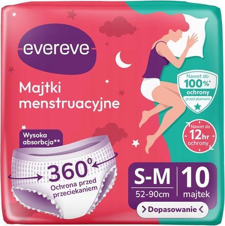 Immagine prodotto Everlock Saugfähige Menstruationshöschen für Frauen 10 Stück SM