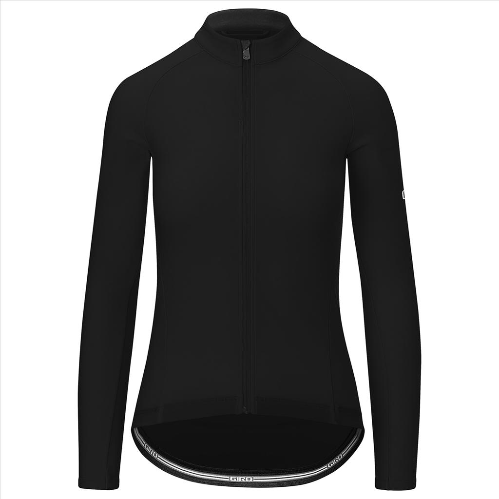 Giro, Damen, Velotrikot, W Chrono LS Thermal Jersey (XS), Schwarz, XS