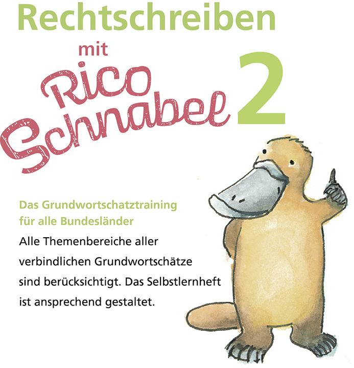 Produktbild Rechtschreiben mit Rico Schnabel, Klasse 2 (Deutsch, Mareike Hahn, Stefanie Drecktrah, 2021)