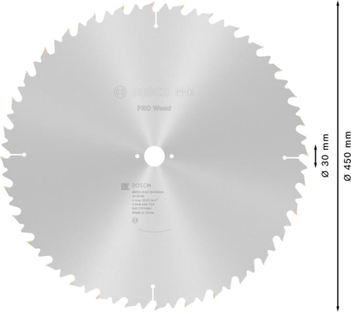 Produktbild Bosch Professional Zubehör PRO Wood Kreissägeblatt