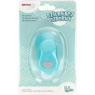 Brewis, Perforatore, Dekorativer Locher - Herz 1,6cm MIX