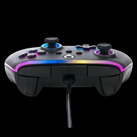 Immagine prodotto PowerA Controller XB Advantage cablato Lumectra nero (Xbox Serie S, PC, Xbox Series X)