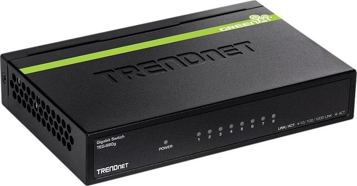 Produktbild Trendnet 8port Gigabit GREENNET Switch (8 Ports)