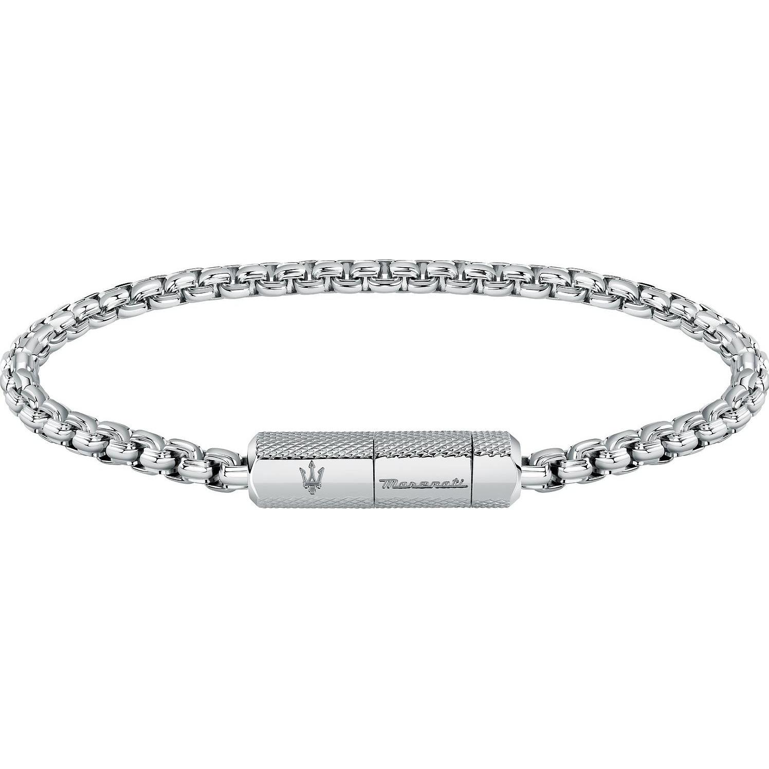 Maserati, Armschmuck, Steel Armband, (22 cm, Edelstahl)