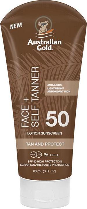 Produktbild Australian Gold Sonnencreme (Sonnencreme Gesicht, SPF 50, 88 ml, 88 g)