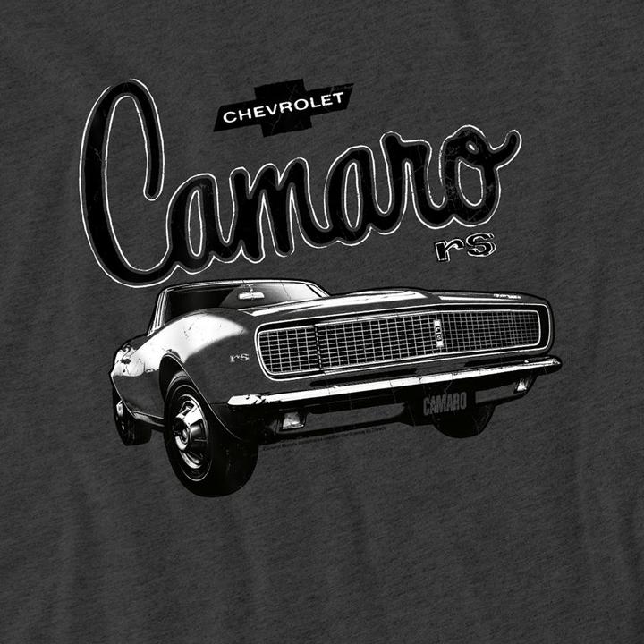 Produktbild Chevrolet Script Car TShirt meliert (M)