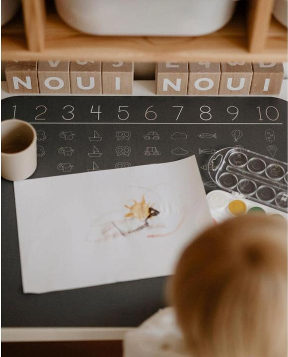 Actual product image Noui Noui Children's Table Set XL Learning Numbers 55 x 45 cm