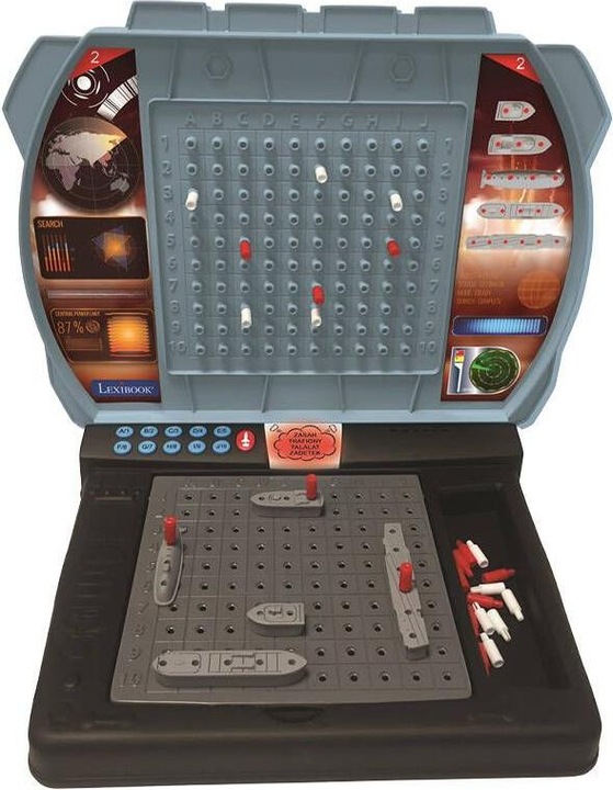 Produktbild Lexibook Elektroniczna Gra w Bitwę Morską z Oświetleniem (CZ/PL/HU/SL) (Slowakisch, Ungarisch, Tschechisch, Polnisch)