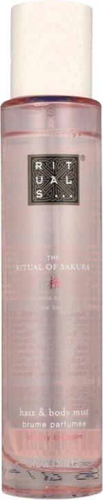Actual product image Rituals Sakura Hair & Body Mist (50 ml, Body & hair fragrance spray, Cherry Blossom, Floral)