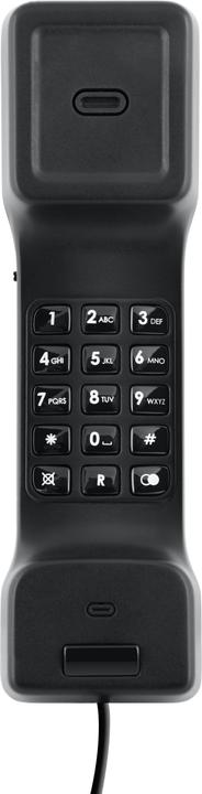 Produktbild Doro 901c - Analoges Telefon - Kabelgebundenes Mobilteil - Schwarz