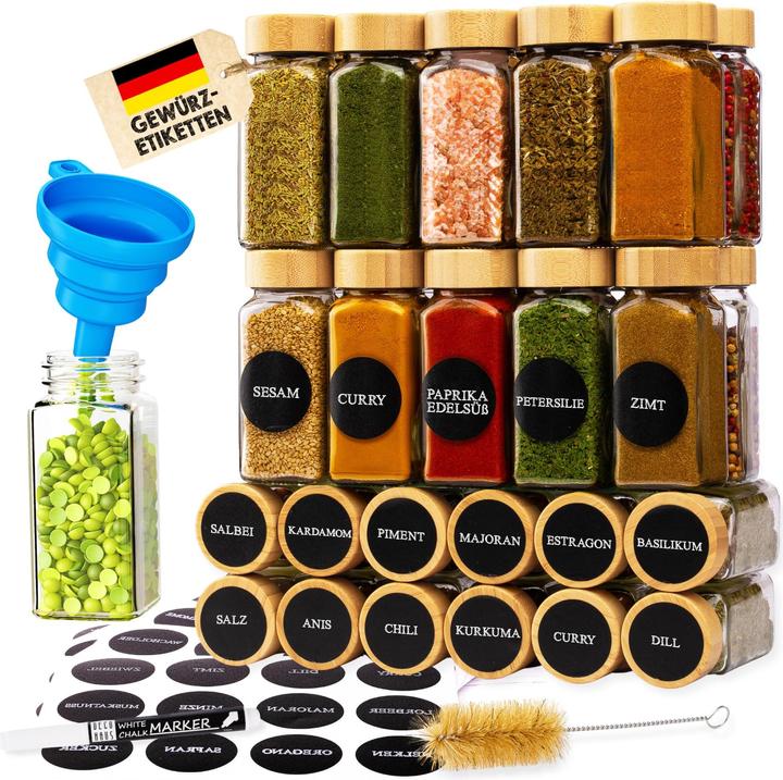 Produktbild Deco haus Gewürzgläser-Set