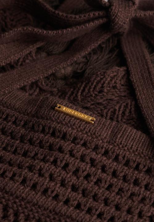 Produktbild Superdry Häkel-Midikleid mit Fransen (XXS)