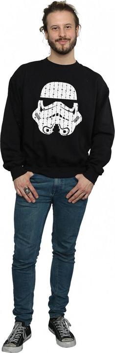 Produktbild Star Wars Christmas Stormtrooper Helmet Sweatshirt (XXL)
