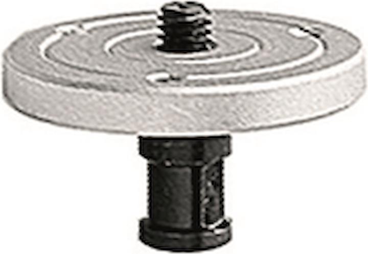 Immagine prodotto Manfrotto 208, Piastra di adattamento da 5/8" a 3/8 (Adattatore per stativo)
