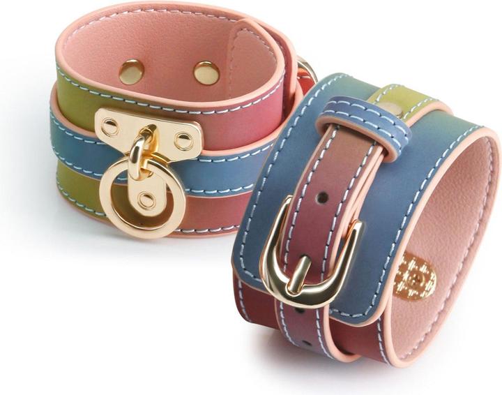 Produktbild NS Novelties Spectra Bondage Wrist Cuff - Rainbow