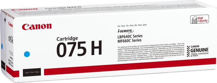 Actual product image Canon Toner Cartridge 075 H C cyan (C)