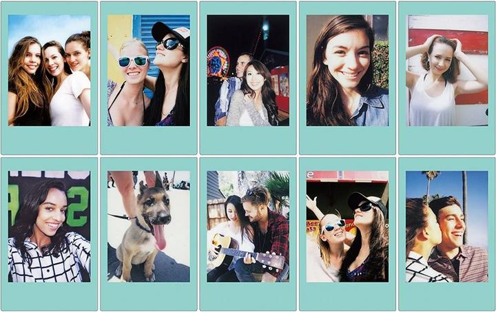Actual product image Fujifilm Instax Mini Sky Blue (Instax Mini)