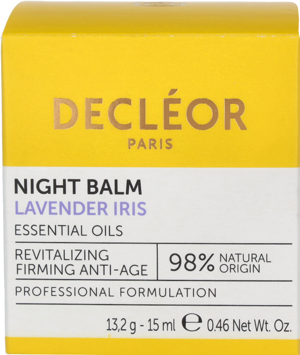 Actual product image Decleor Aromessence Laveldel Iris Rejuv Night Ba (15 ml)